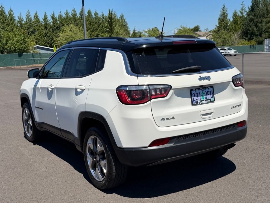 Used 2020 White Clearcoat Jeep Limited image 6