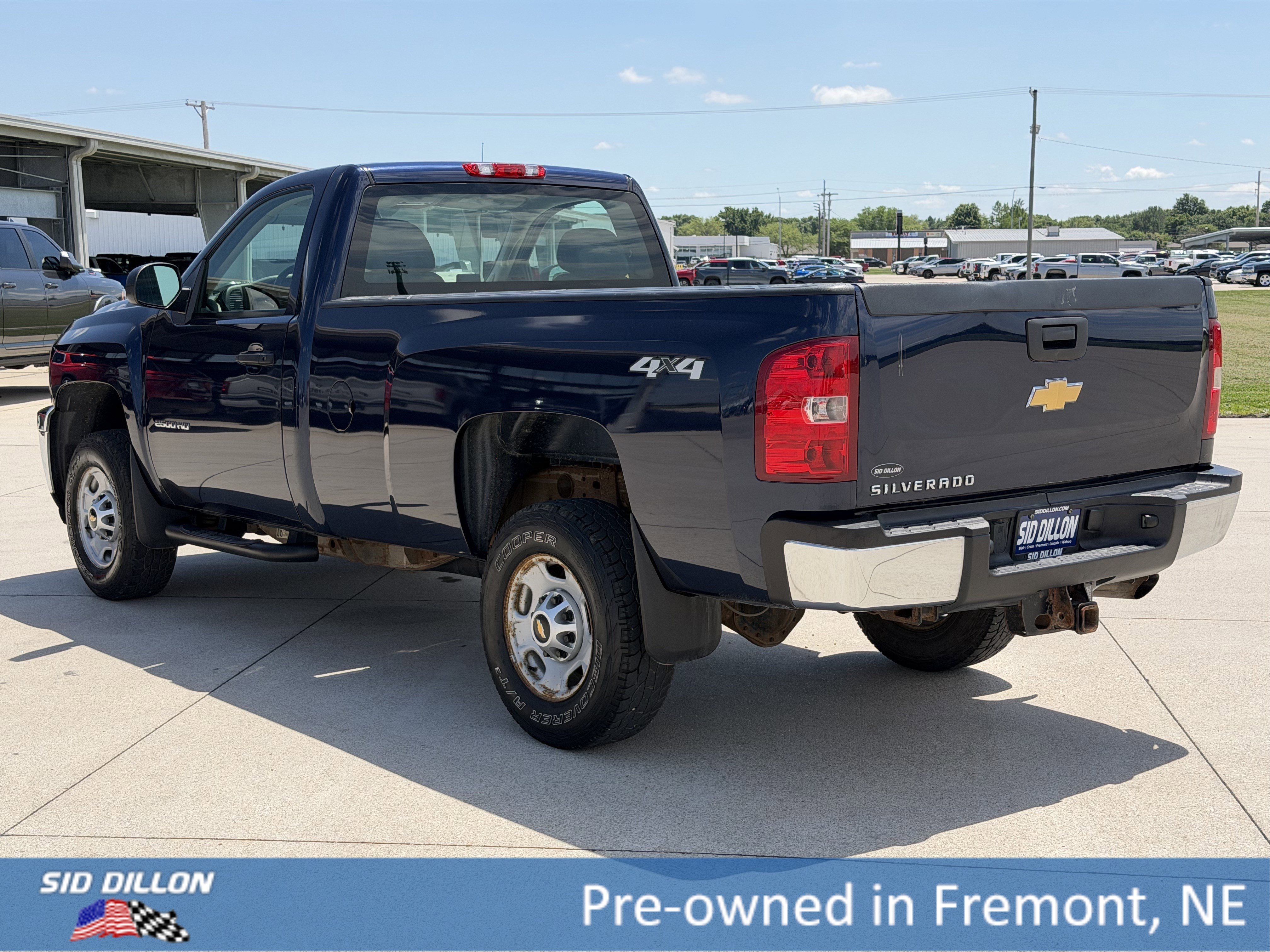Certified Used 2011 IMPERIAL BLUE METALLIC Chevrolet Work Truck image 9
