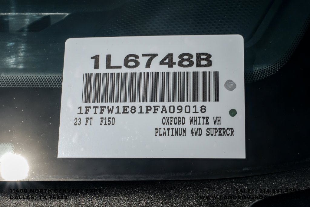 Used 2023 White Ford Platinum image 55