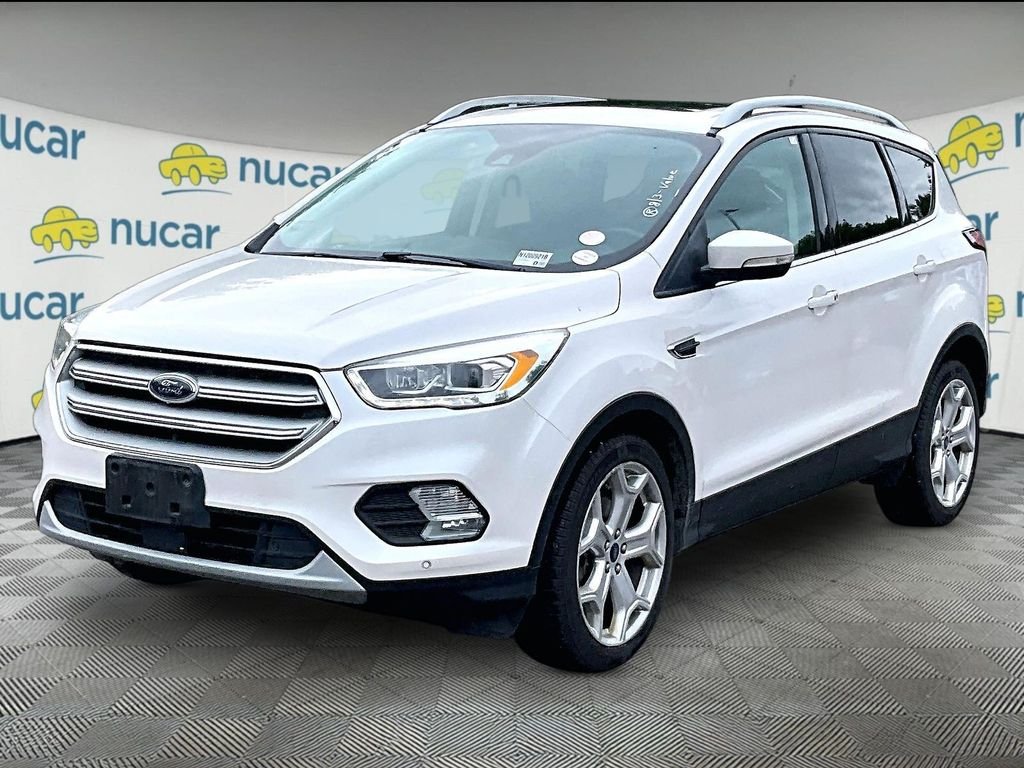 Used 2018 White Ford Titanium image 3