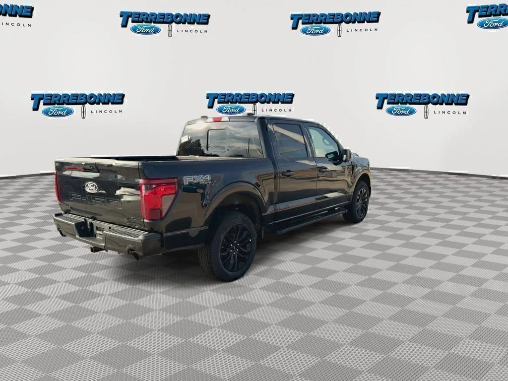 New 2026 Agate Black Metallic Ford XLT image 8