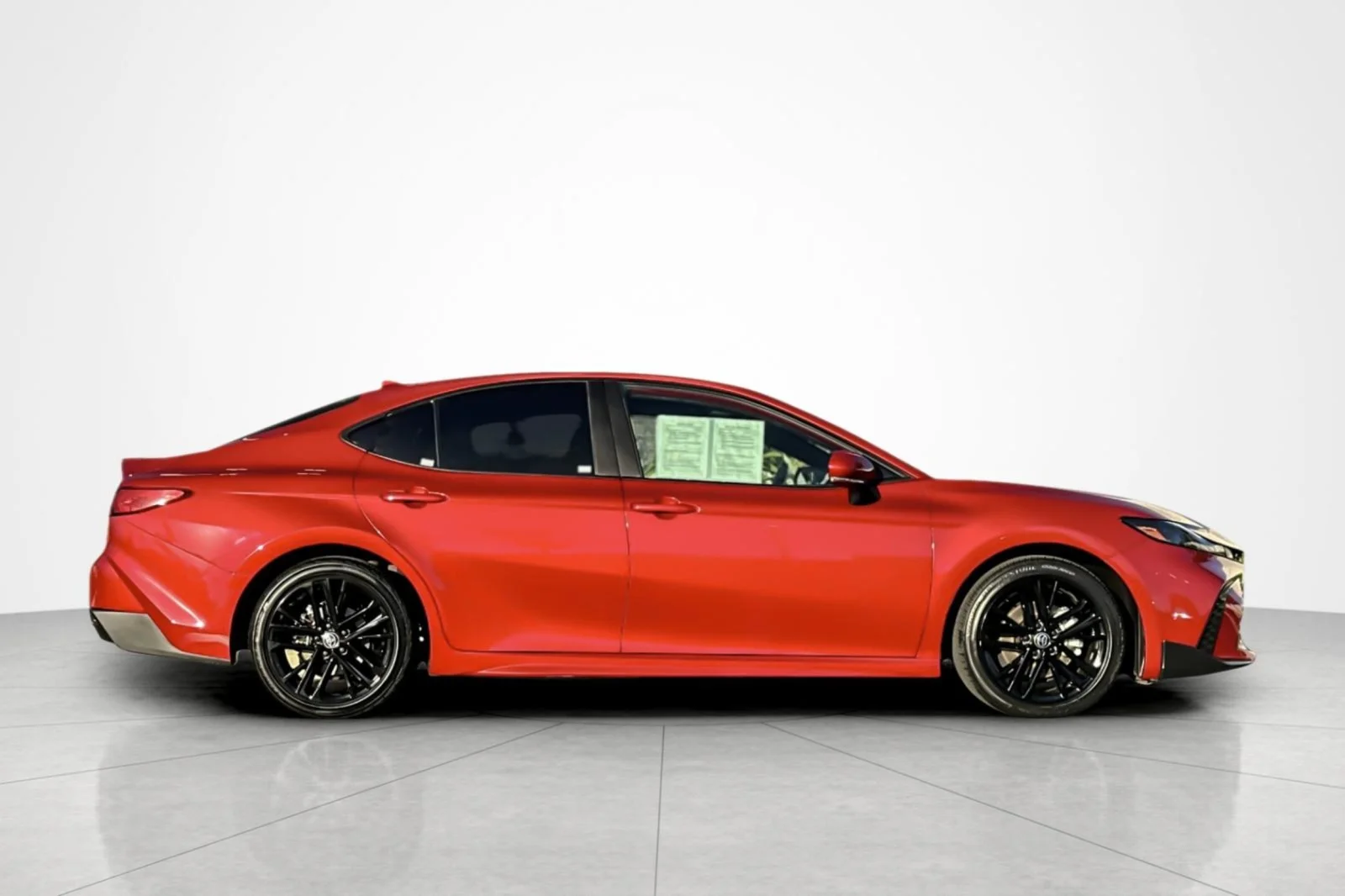 Certified Used 2025 Supersonic Red Toyota SE image 6