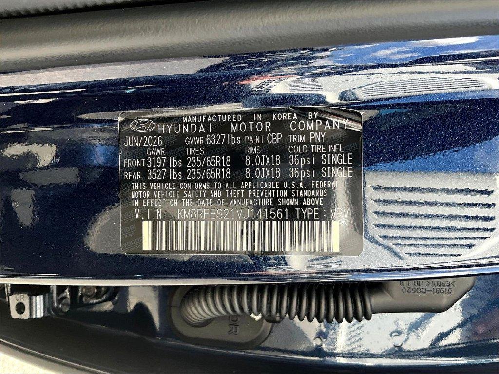 New 2027 Blue Hyundai SE AWD image 21