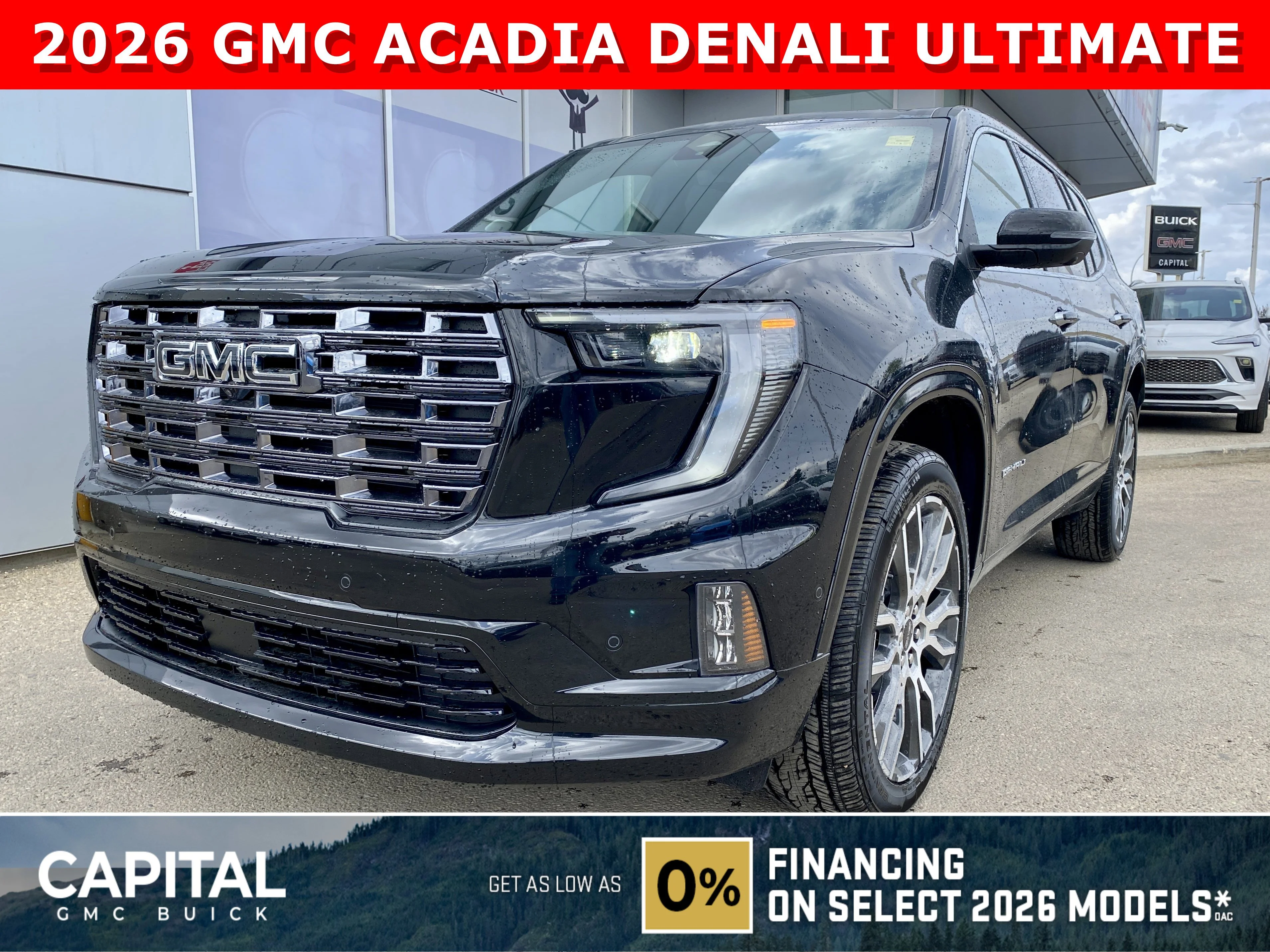 New 2026 EBONY TWILIGHT METALLIC GMC Denali Ultimate image 1