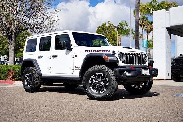New 2026 Bright White Clearcoat Jeep Rubicon image 2