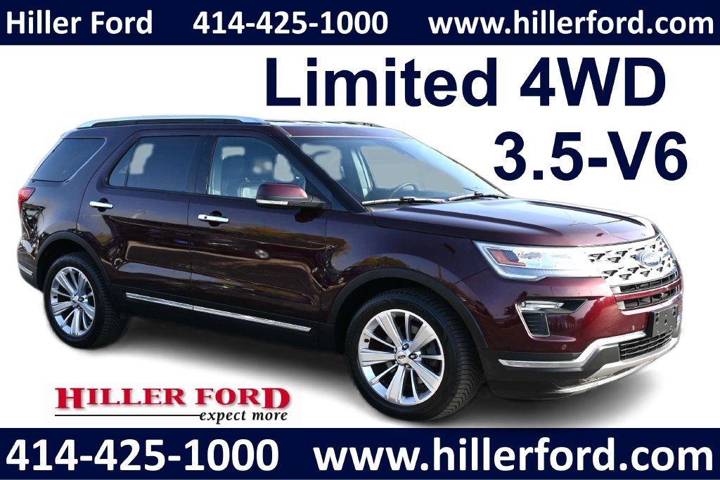 Used 2019 Burgundy Ford Limited image 1