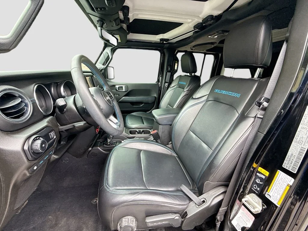 Used 2023 Black Jeep Rubicon 20th Anniversary Edition 4xe image 23