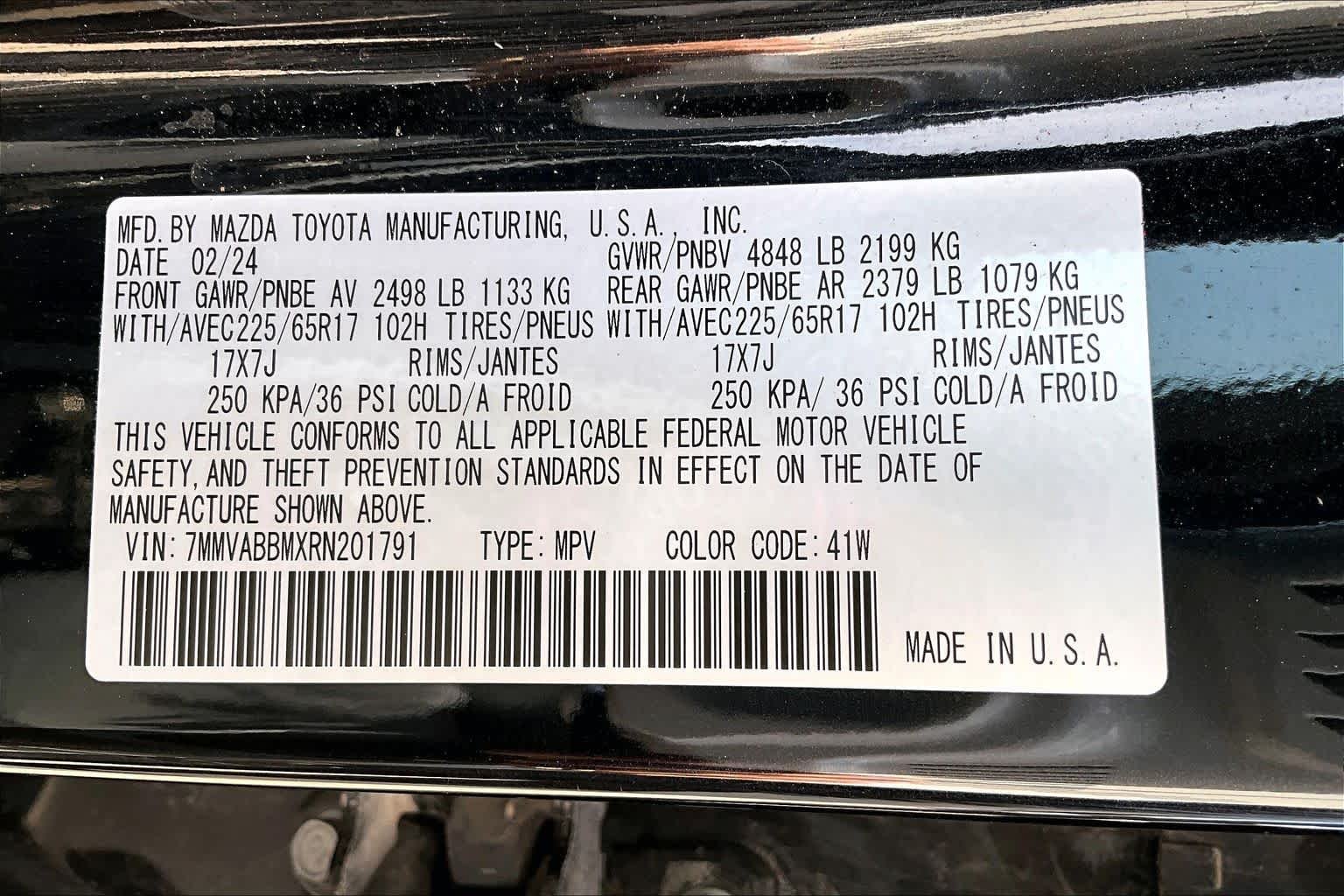 Used 2024 Jet Black Mica Mazda 2.5 S Preferred Package image 30