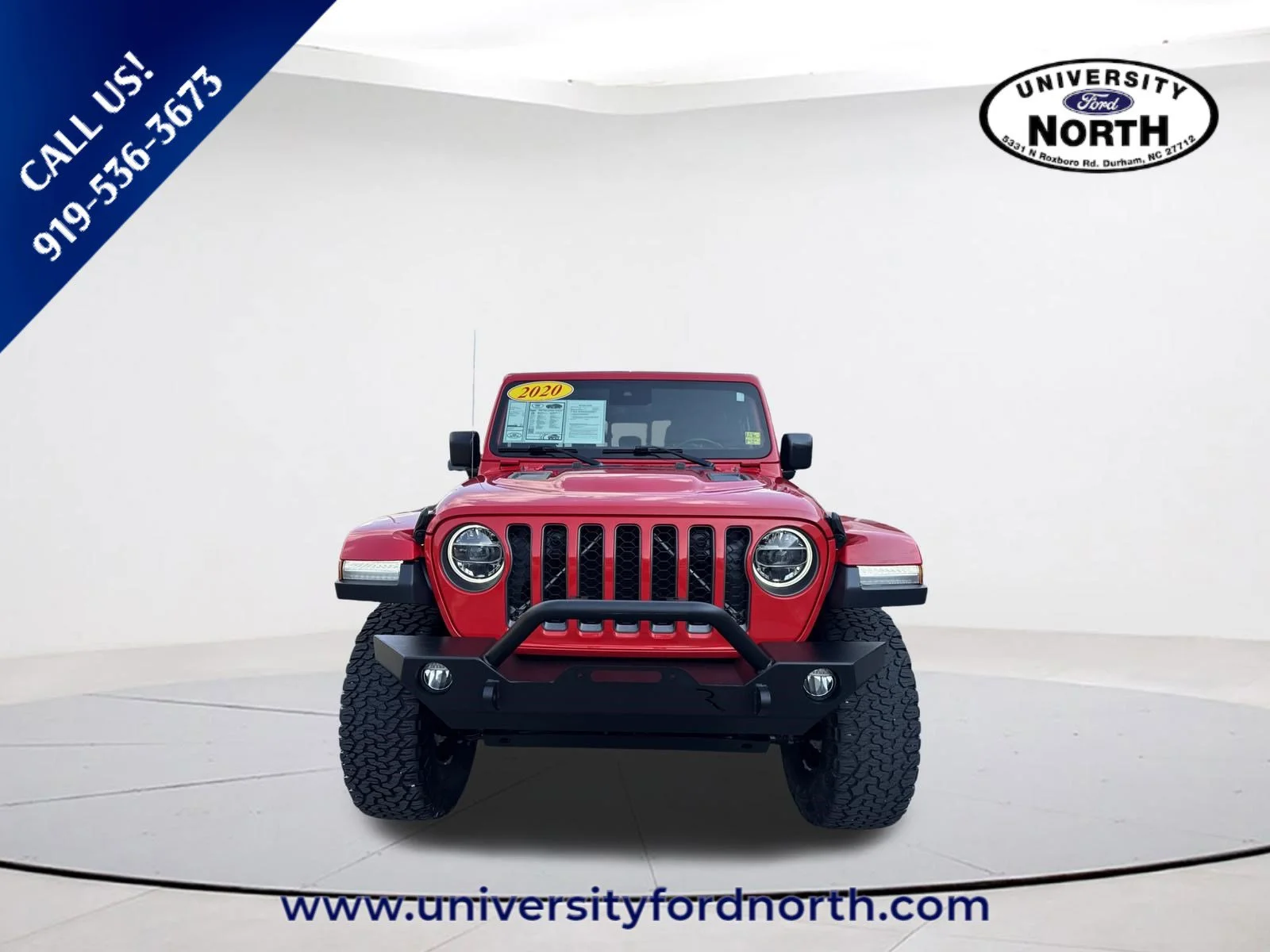 Used 2020 Firecracker Red Clearcoat Jeep Rubicon image 2