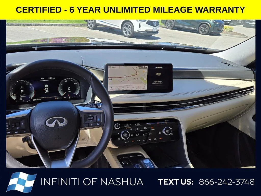 Certified Used 2023 Blue INFINITI LUXE image 12