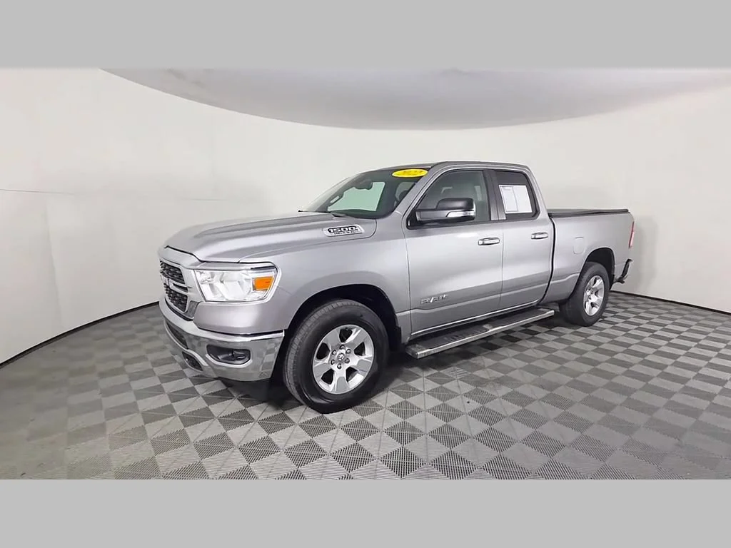 Used 2022 Billet Silver Metallic Clearcoat Ram Big Horn image 50