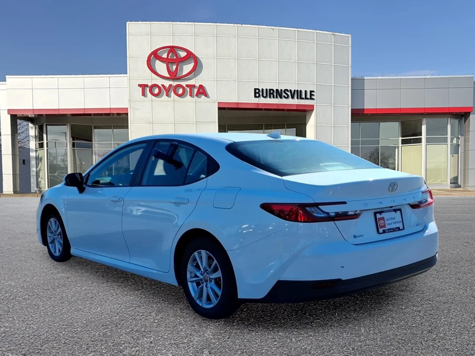 Certified Used 2025 White Toyota LE image 6