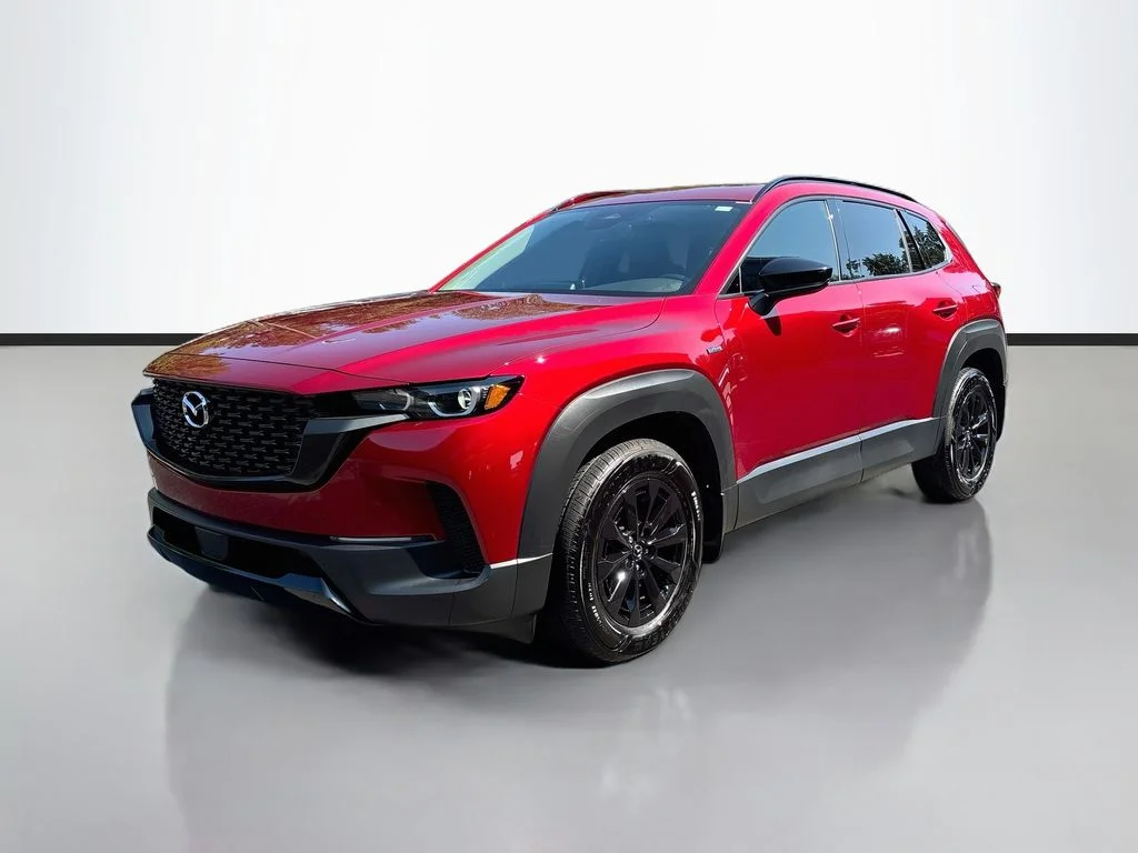 Certified Used 2025 Red Crystal Mazda Premium image 3