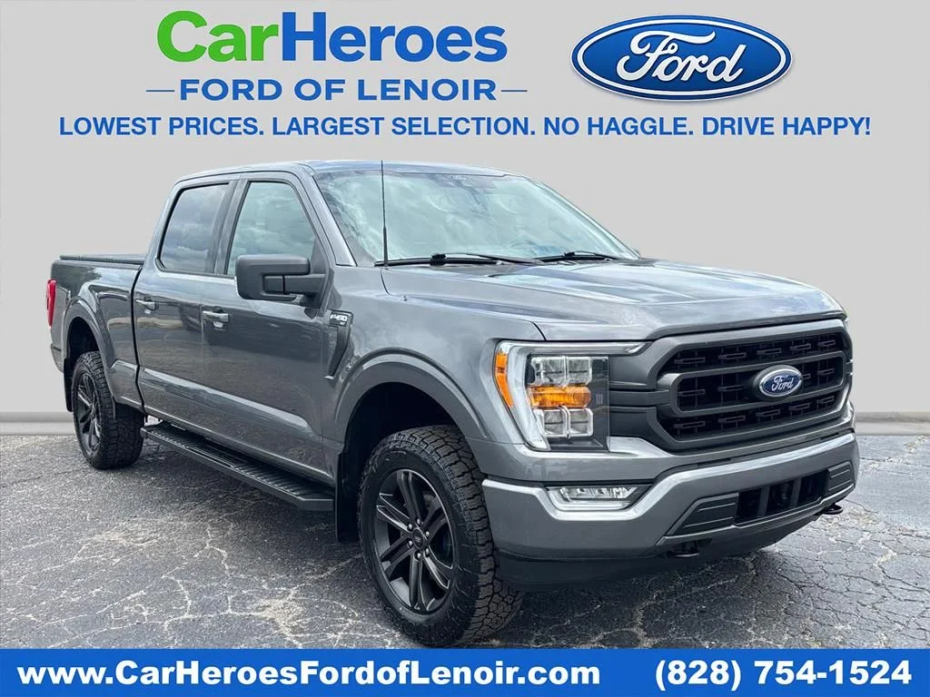 Used 2021 Gray Ford XLT image 1