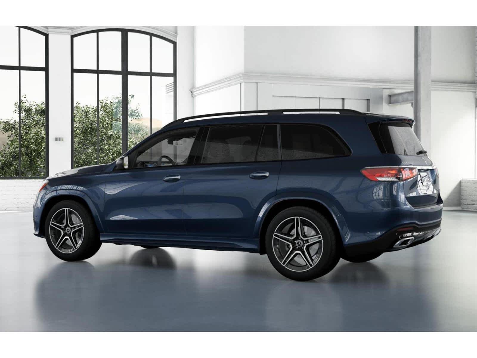 Nuevo Mercedes-Benz GLS 450 azul crepúsculo metalizado 2026, imagen 71