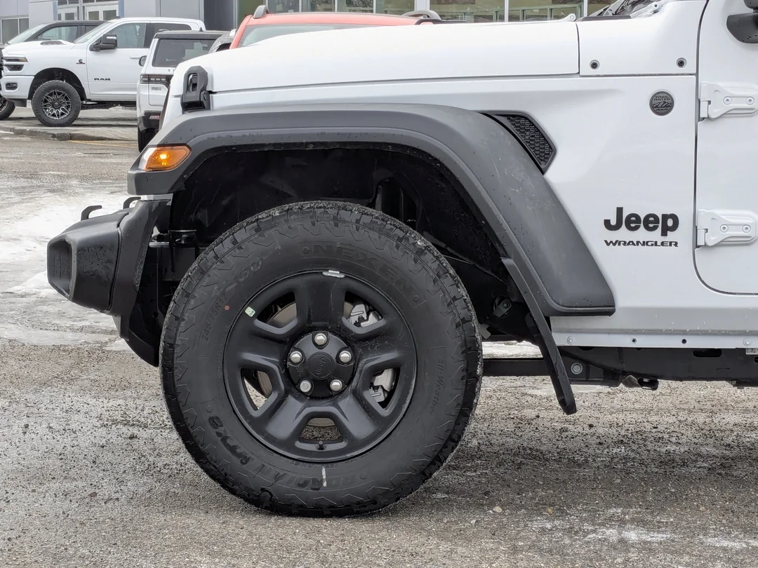 New 2026 White Jeep Sport - - 4x4 - 2.0L Turbo Engine - 12.3 Uconnect 5 Display - 3-Piece Hard Top & More! image 9