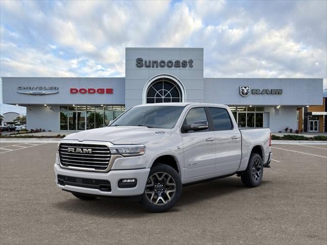 New 2026 Bright White Clear-Coat Exterior Paint RAM LARAMIE image 60