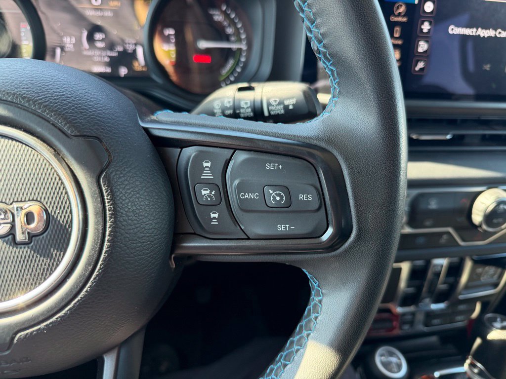 Used 2024 Black Clearcoat Jeep Rubicon 4xe image 8