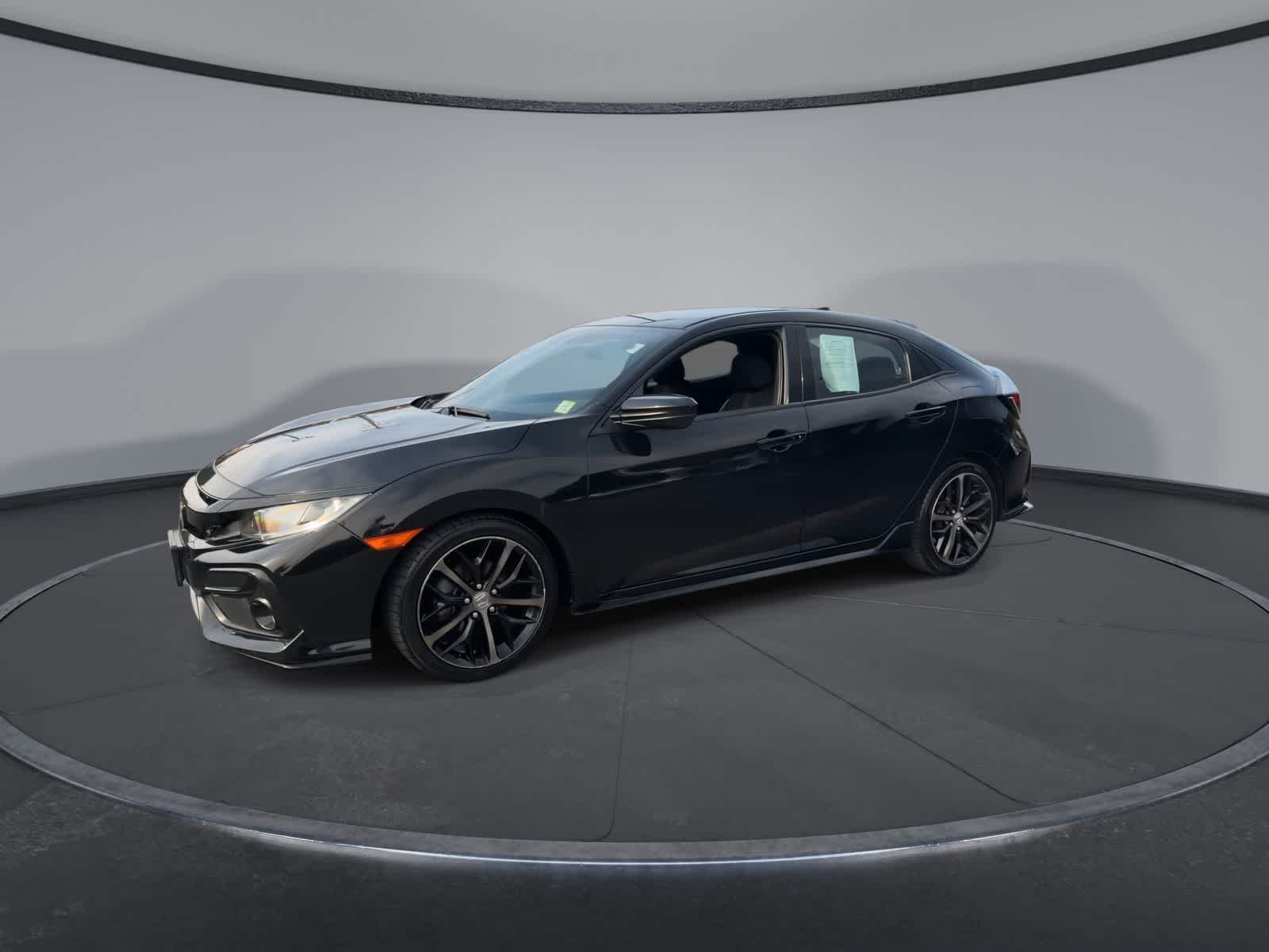 Used 2021 Crystal Black Pearl Honda Sport image 4