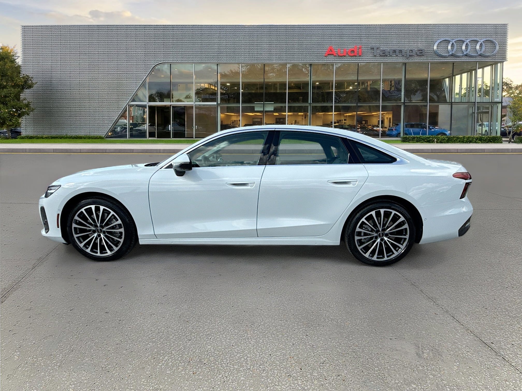 New 2026 Glacier White Metallic Audi Premium image 6
