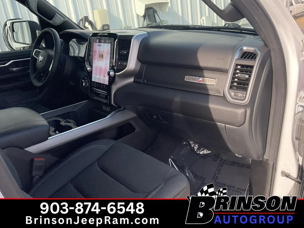 Used 2025 Bright White Clearcoat Ram Lone Star image 22