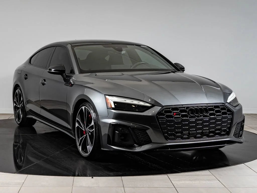 Used 2022 Daytona Gray Pearl Effect Audi Premium Plus image 12
