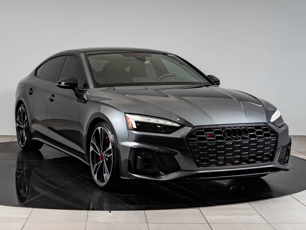 Used 2022 Daytona Gray Pearl Effect Audi Premium Plus image 12