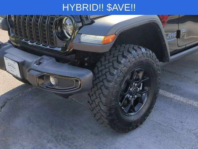 Used 2025 Black Jeep Willys 4xe image 9