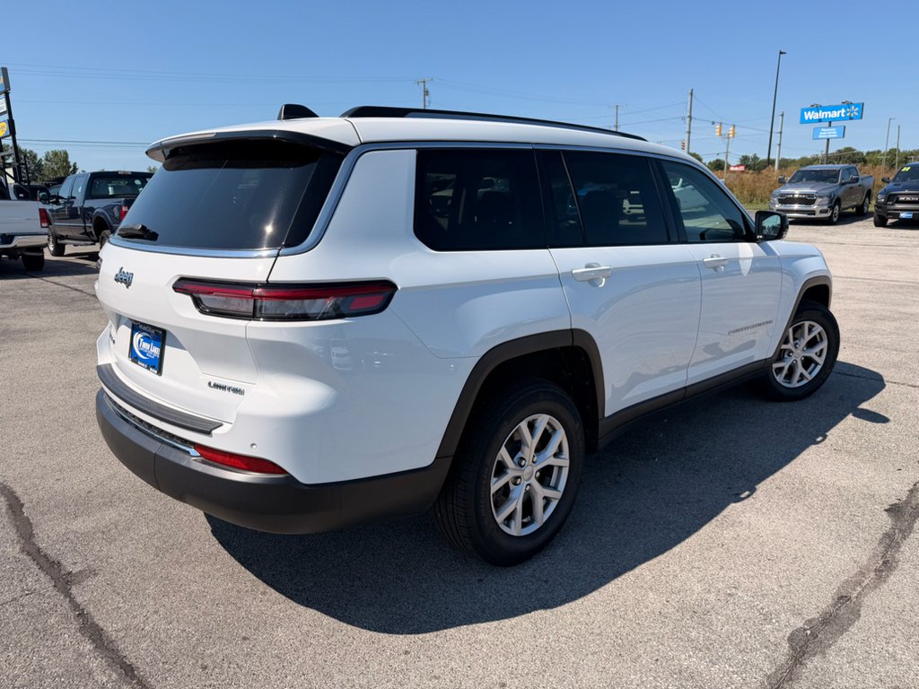 Used 2021 Bright White Clearcoat Jeep Limited image 6