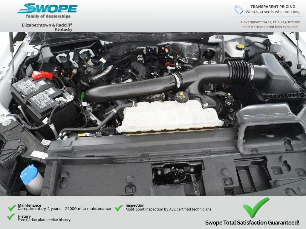 Used 2025 Oxford White Ford XLT image 24