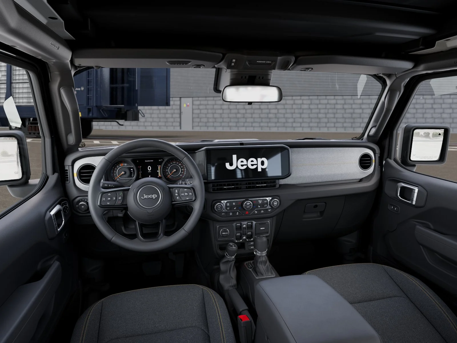 New 2026 Granite Crystal Metallic Clear-Coat Exterior Paint Jeep Sport S image 40