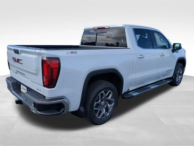 New 2026 Glacier White Tricoat GMC SLT image 6