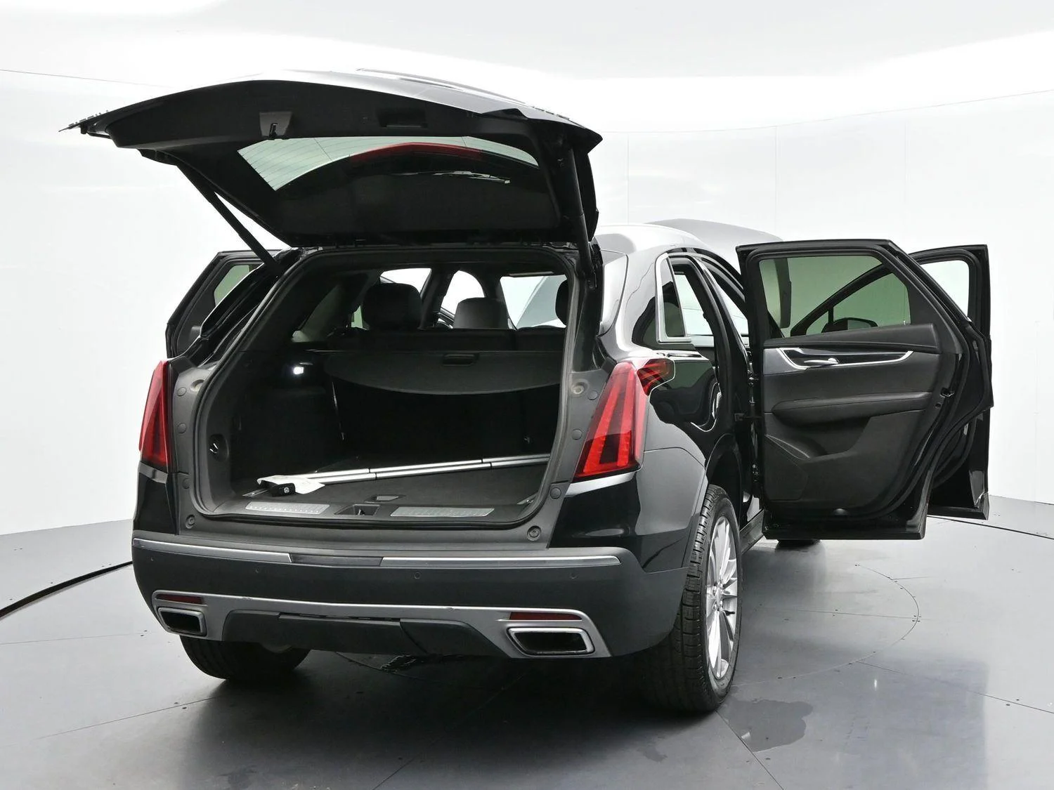 Used 2025 Stellar Black Metallic Cadillac Premium Luxury image 42