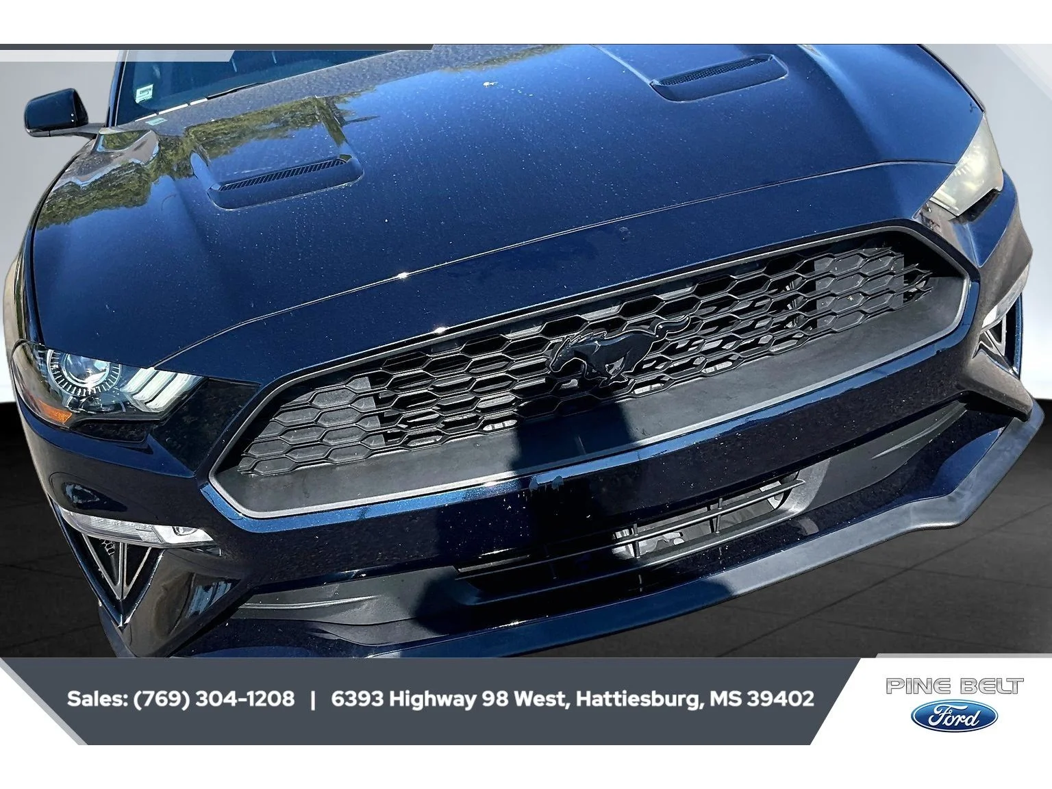 Used 2021 Antimatter Blue Metallic Ford EcoBoost Premium image 21