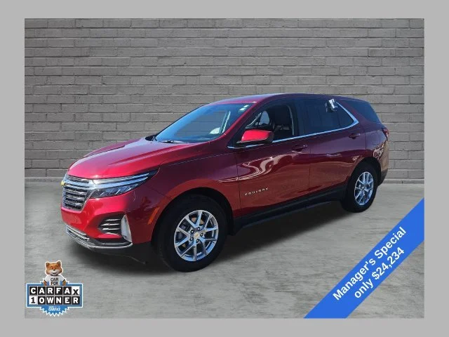 Used 2024 Radiant Red Tintcoat Chevrolet LT image 1
