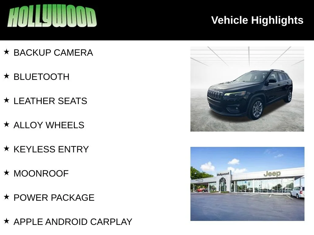 Certified Used 2021 Black Jeep Latitude Lux image 3
