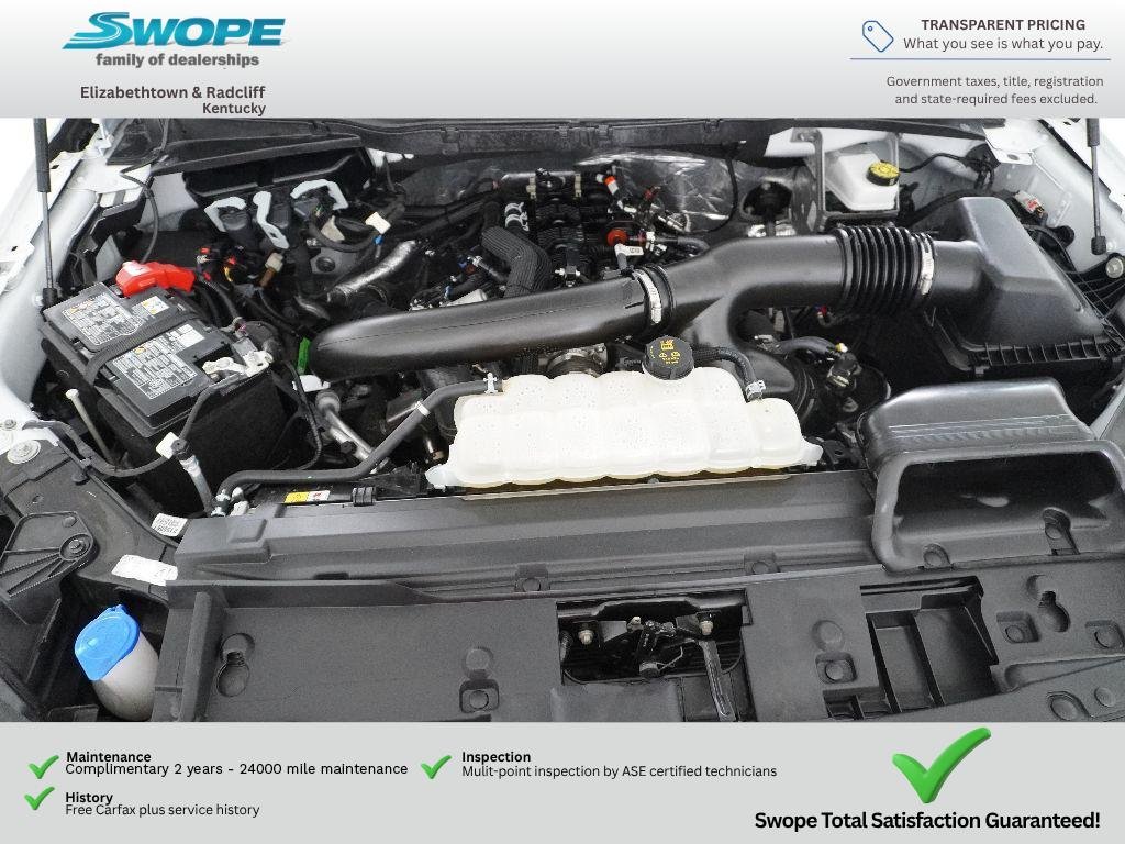 Used 2025 Oxford White Ford XLT image 24