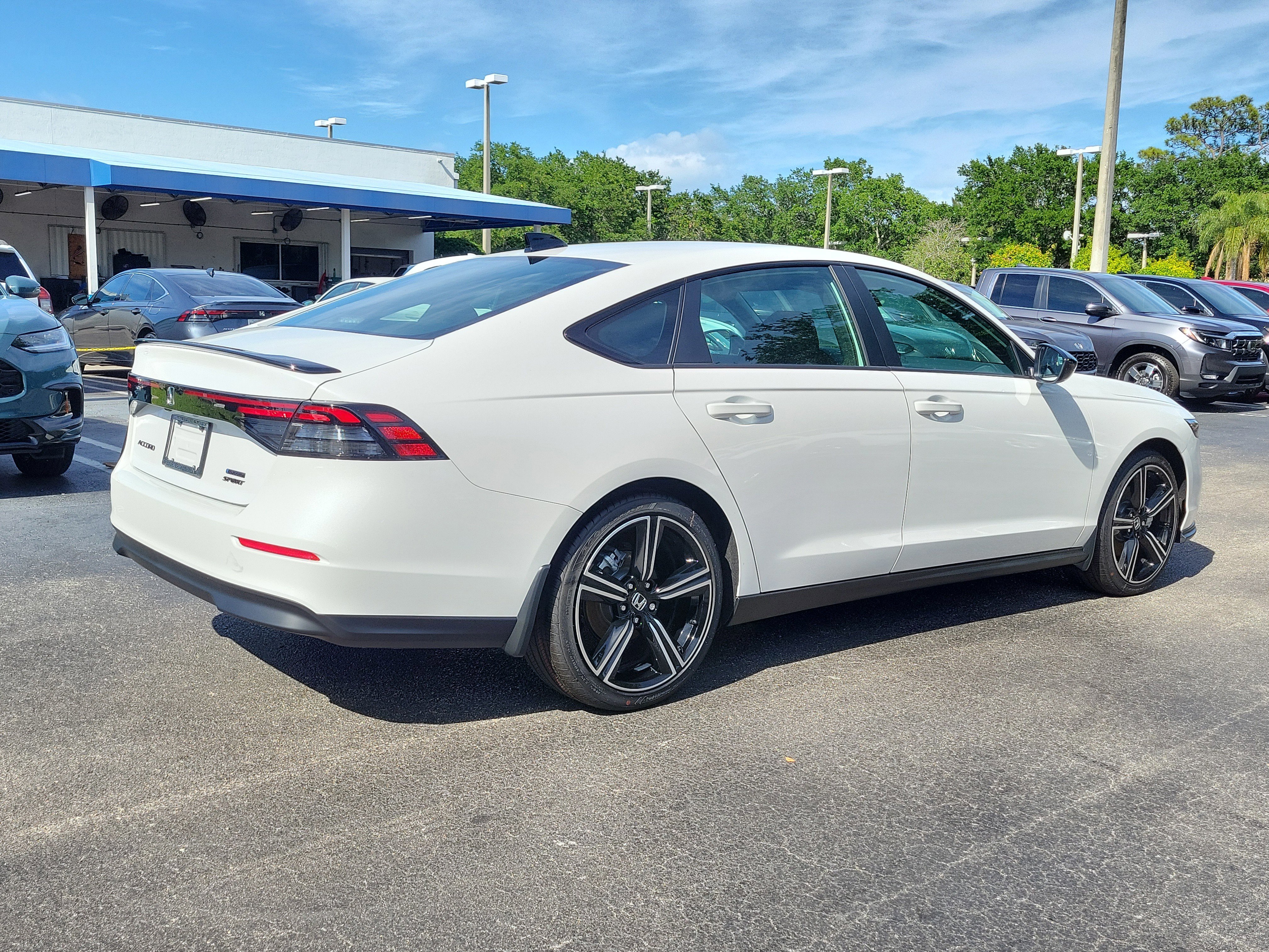 New 2026 Platinum White Pearl Honda Sport image 6