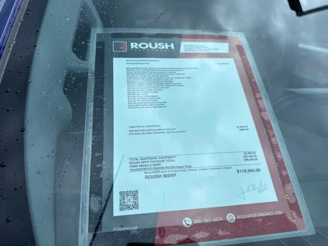 New 2026 Argon Blue Metallic Ford ROUSH image 42
