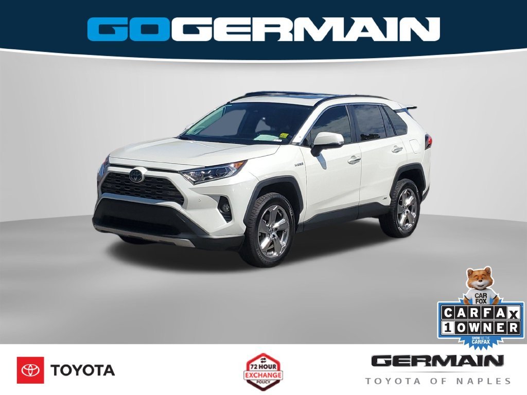 Used 2020 White Toyota Limited image 1