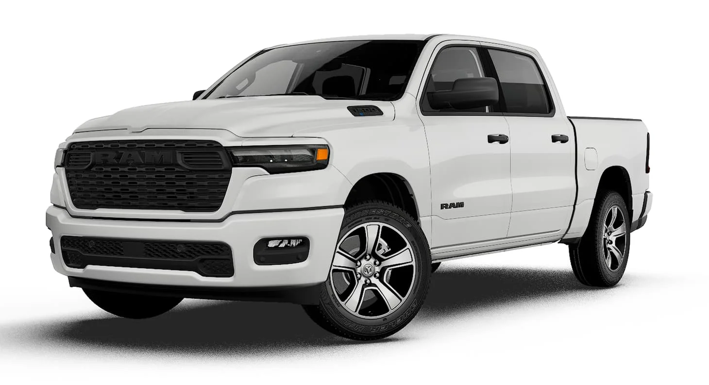 New 2027 Bright White Clear-Coat Exterior Paint RAM Express image 1
