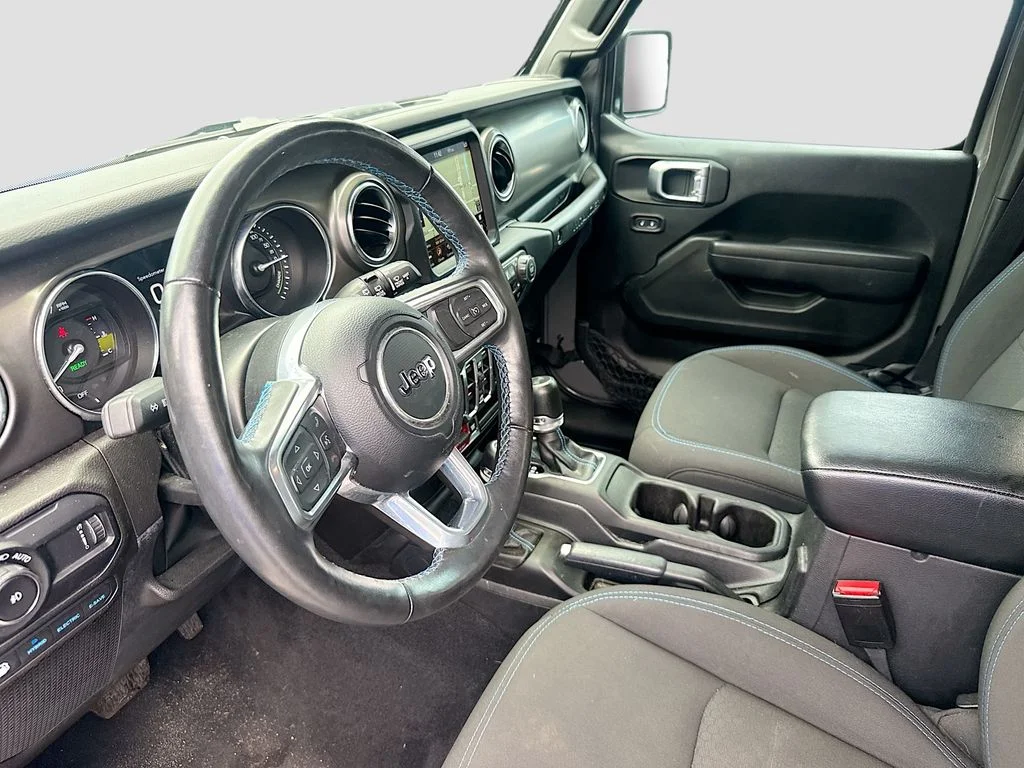 Used 2023 Gray Jeep Rubicon 4xe image 25