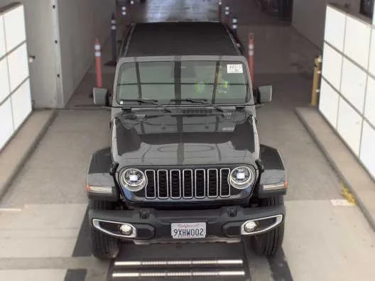 Used 2026 Jeep Wrangler 4-Door Sahara with VIN 1C4PJXEG8TW245284 for sale in Kansas City