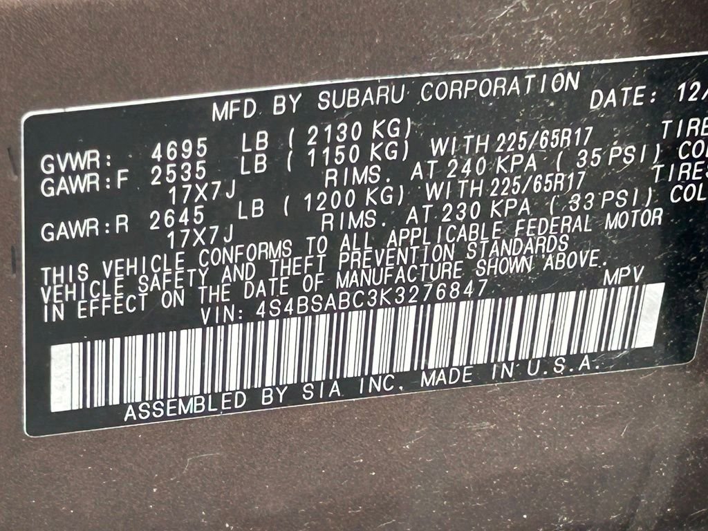 Used 2019 Brown Subaru 2.5i image 49