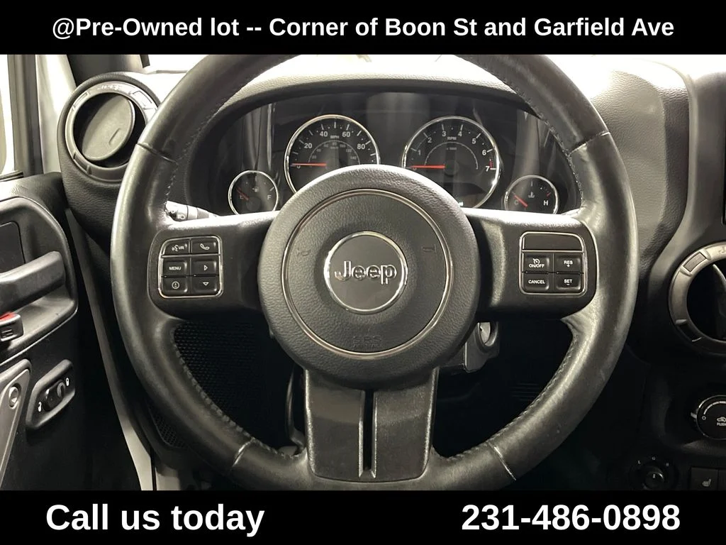 Used 2017 White Jeep Unlimited Sport image 20