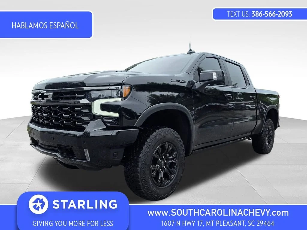 Used 2025 Black Chevrolet ZR2 image 1