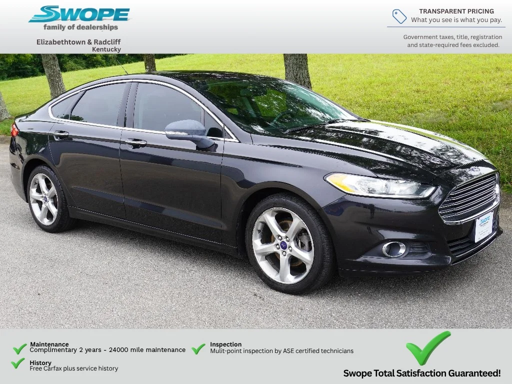 Used 2015 Tuxedo Black Ford SE image 1