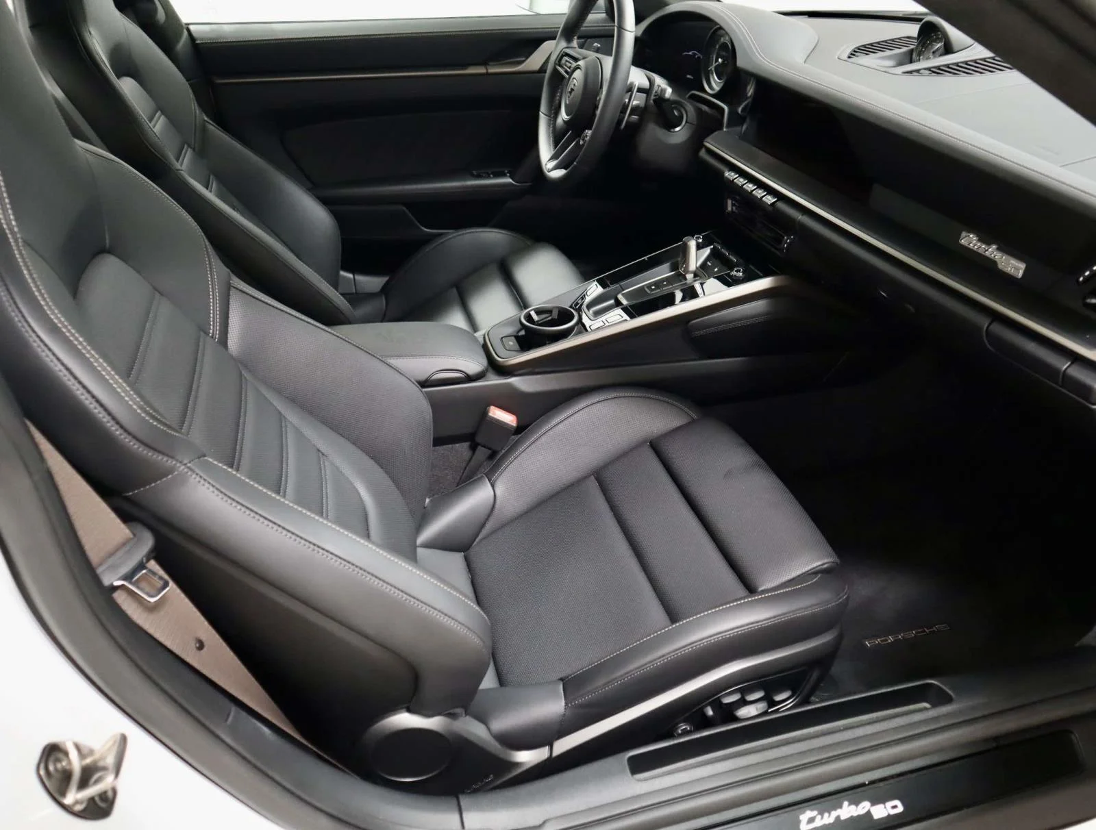 Used 2025 White Porsche Turbo 50 Years Coupe image 14
