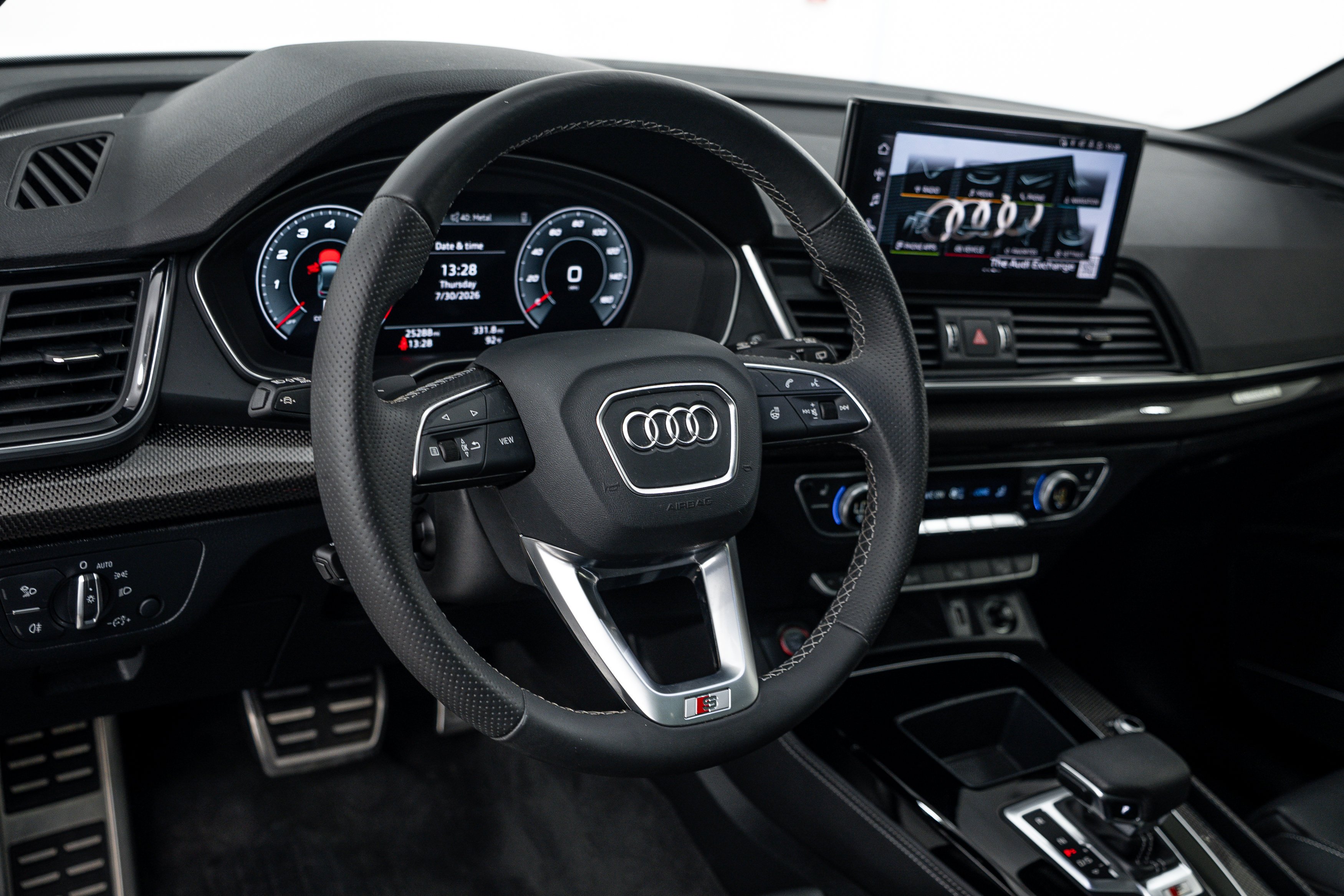 Certified Used 2023 Glacier White Metallic Audi Premium Plus image 9