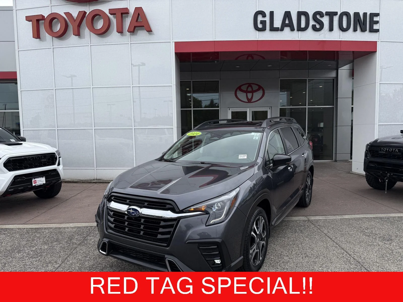 Used 2024 Magnetite Gray Metallic Subaru Touring image 1